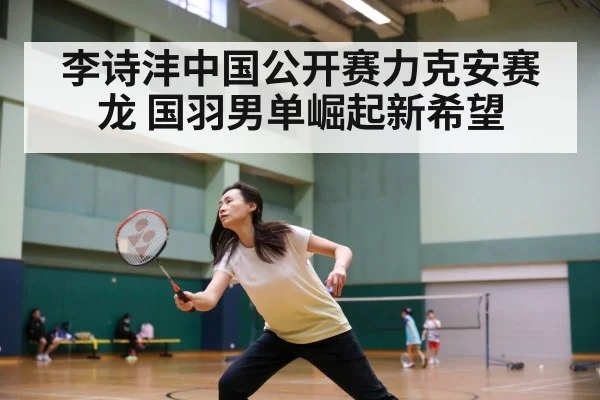李诗沣中国公开赛力克安赛龙 国羽男单崛起新希望